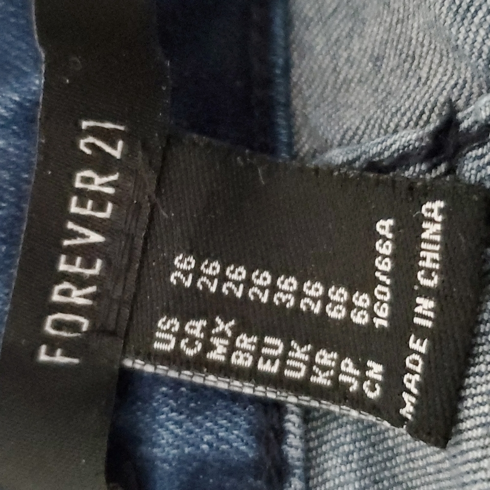 Forever 21 blue jeans - Picture 4 of 4